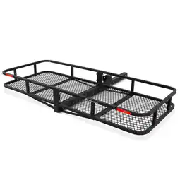 Walmart Arksen Folding Cargo Carrier Luggage Basket 2 Receiver Hitch 60 offer