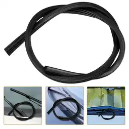 Walmart DIAEDGE 2pcs Wiper Blade Refill Wiper Rubber Strip Repair Windshield Wiper Blade Attachment offer