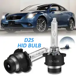 Walmart 6000K HID Headlight Bulb For Infiniti G37 2008-2013 Low & High Beam Fit 2pcs offer