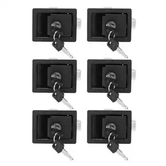 Walmart 6X Rv Car Paddle Entry Door Lock Latch Handle Knob -Trailer Pull Type Panel Door Lock offer