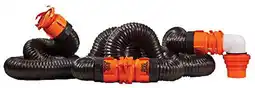 Walmart Camco 39741, 20' RhinoFLEX Hose Kit with Swivel Fitting, RV Sewer System Accessories offer