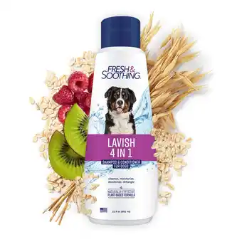 Walmart Naturel Promise Fresh & Soothing Lavish 4-in-1 Dog Shampoo and Conditioner for Pets, 22oz offer