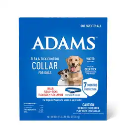 Walmart Adams Flea and Tick Control Collar for Dogs and Puppies (1 Pack) offer