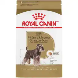 Walmart Royal Canin Breed Health Nutrition Miniature Schnauzer Adult Dry Dog Food 10 lb offer