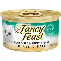 Walmart M4Pet Treat Cod & Sole & Shrimp Pate Pate Wet Cat Food, 3 oz Can (Pack of 4) offer