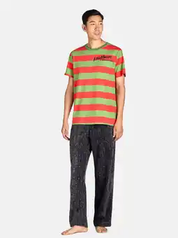 Walmart A Nightmare On Elm Street Men’s Sleep Tee and Pants Pajama Set, 2-Piece, Sizes S-XL offer