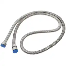 Walmart 1Pc 4 Points Water Heater Pipe Stainless Steel Water Heater Hose (Silver) offer