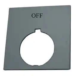 Walmart Eaton Legend Plate,Square,Off,Red HT8SP24 offer