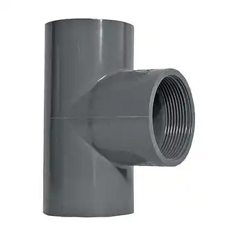 Walmart Lasco Fittings Tee,2 x 2 x 1 1/2 in,Schedule 40,280 PSI 302251 offer