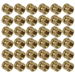 Walmart 100 Pcs Copper Knurled Embedded Parts Knurled Nut The Nut Heat Insert Injection Nuts offer