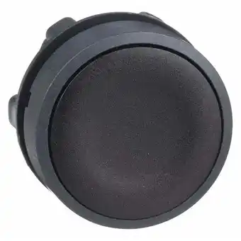 Walmart Schneider Electric Flush Push Button,Black,Non-Illum,22mm ZB5AA2 offer