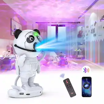 Walmart Astronaut Musical Galaxy Projector With Bluethooth Player offer