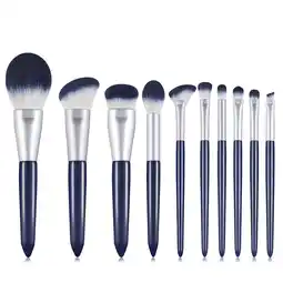 Walmart yelldesk Deals Hot Selling 10 Makeup Brush Set Beauty Tools Eye Shadow Powder Brush offer