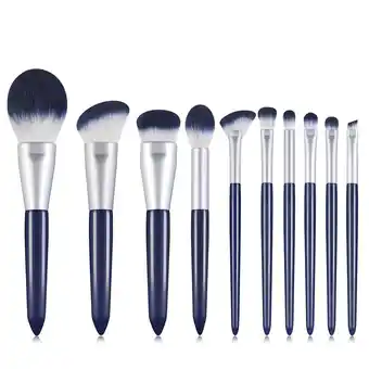 Walmart yelldesk Deals Hot Selling 10 Makeup Brush Set Beauty Tools Eye Shadow Powder Brush offer