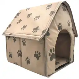 Walmart Pet Supplies Foldable Dog House Small Pet Bed Tent Kennel Indoor Portable Trave offer