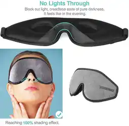 Walmart DBYLXMN Travel Home Men'S And Women'S Shading Goggles Sleep Goggles Craft Storage Organizer offer