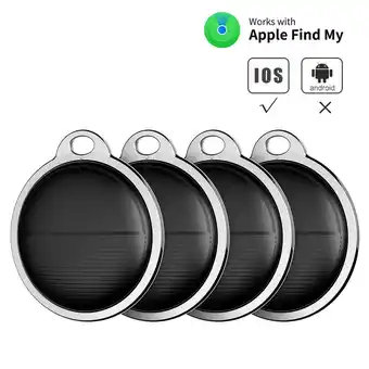 Walmart Docooler Smart Tag, Black, 4 Pack offer