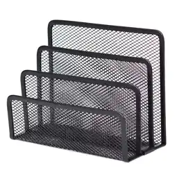 Walmart DBYLXMN Desk Organizer with 6 Compartments Drawer | The Mesh Collection Black offer