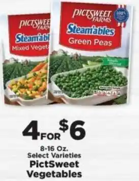 IGA Pictsweet Vegetables 8-16 oz offer