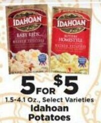 IGA Idahoan Potatoes offer