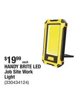 The Home Depot HANDY BRITE LED Job Site Work Light offer