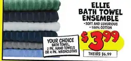 Ollie's ELLIE BATH TOWEL ENSEMBLE offer