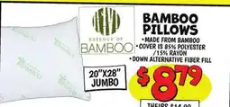 Ollie's BAMBOO PILLOWS offer