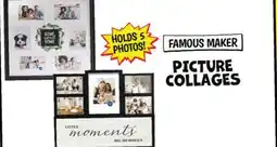 Ollie's FAMOUS MAKER PICTURE COLLAGES offer