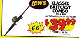 Ollie's CLASSIC BAITCAST COMBO 6'6 offer