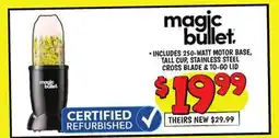 Ollie's MAGIC BULLET offer