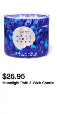 Bath & Body Works Moonlight Path 3-Wick Candle offer