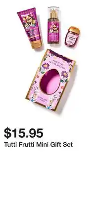 Bath & Body Works Tutti Frutti Mini Gift Set offer