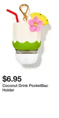 Bath & Body Works Coconut Drink PocketBac Holder offer