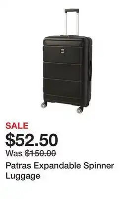 Belk Patras Expandable Spinner Luggage offer