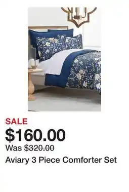 Belk Aviary 3 Piece Comforter Set offer