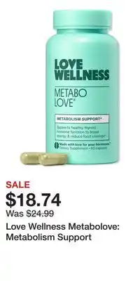 Ulta Beauty Love Wellness Metabolove: Metabolism Support offer