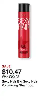 Ulta Beauty Sexy Hair Big Sexy Hair Volumizing Shampoo offer