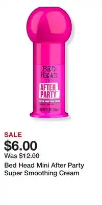 Ulta Beauty Bed Head Mini After Party Super Smoothing Cream offer