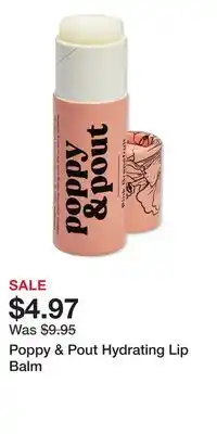 Ulta Beauty Poppy & Pout Hydrating Lip Balm offer