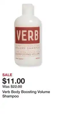 Ulta Beauty Verb Body Boosting Volume Shampoo offer