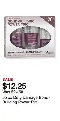 Ulta Beauty Joico Defy Damage Bond-Building Power Trio offer