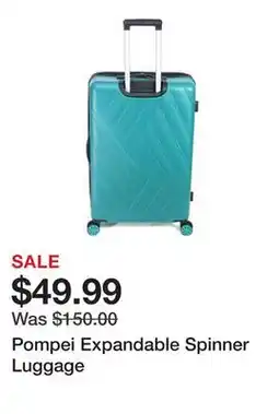 Belk Pompei Expandable Spinner Luggage offer