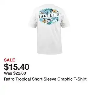 Belk Retro Tropical Short Sleeve Graphic T-Shirt offer