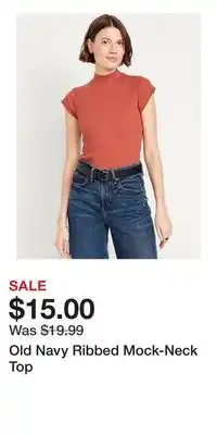 Old Navy Old Navy Ribbed Mock-Neck Top offer