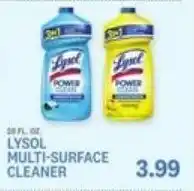 Kings Food Markets Lysol multi-surface cleaner offer