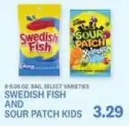 Kings Food Markets Swedish Fish and Sour Patch Kids offer