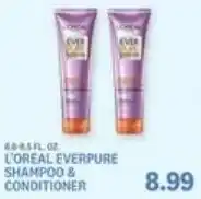 Kings Food Markets L'oreal everpure shampoo & conditioner offer