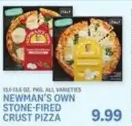 Kings Food Markets Newman's own stone-fired Crust Pizza offer