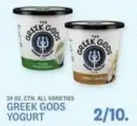 Kings Food Markets Greek gods yogurt offer