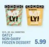 Kings Food Markets Oatly non-dairy frozen dessert offer